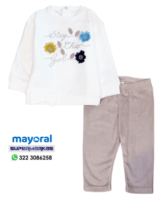 CONJUNTO MAYORAL BEBE NENA 2 PIEZAS