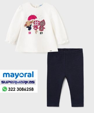 CONJUNTO MAYORAL BEBE NENA 2 PIEZAS