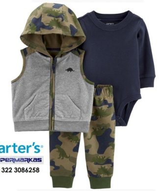 CONJUNTO CARTER'S BEBE NENE 3 PIEZAS