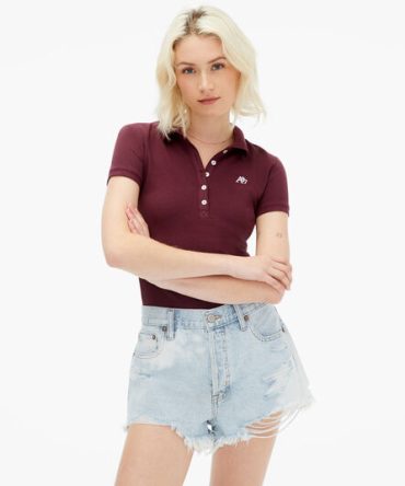 CAMISETA AEROPOSTALE TIPO POLO MUJER