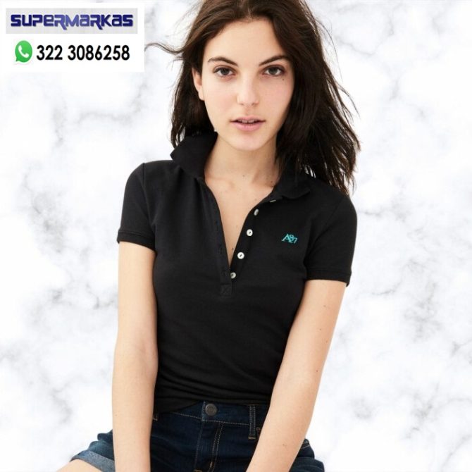 CAMISETA AEROPOSTALE TIPO POLO MUJER