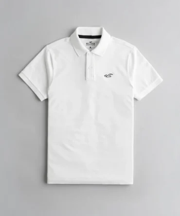 CAMISETA HOLLISTER TIPO POLO HOMBRE