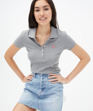 CAMISETA AEROPOSTALE TIPO POLO MUJER