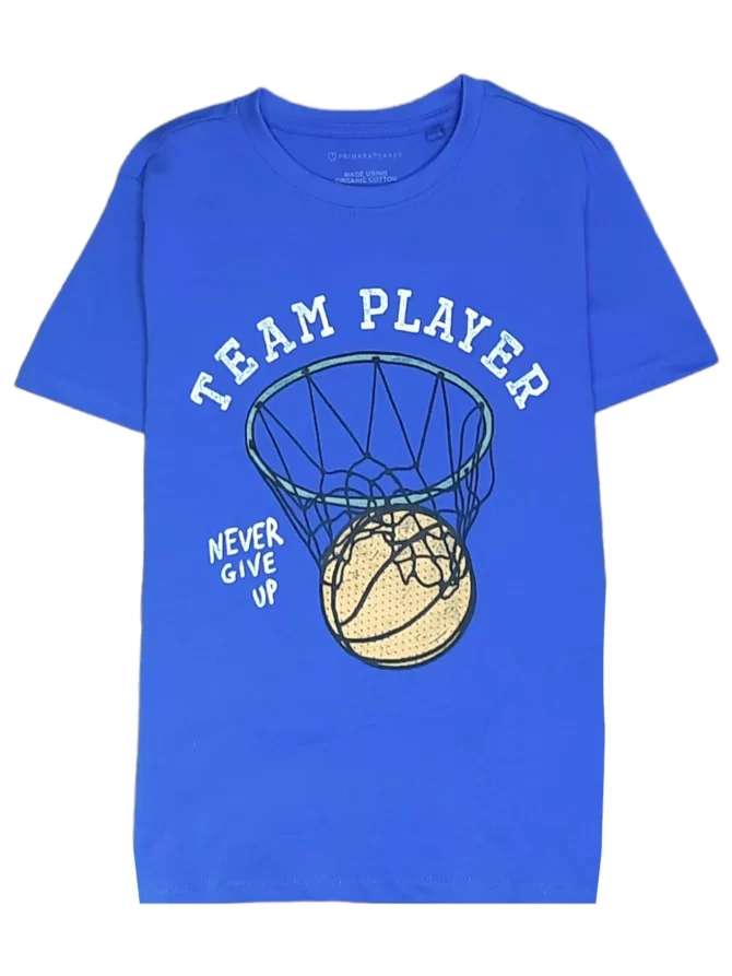 CAMISETA PRIMARK NIÑO CUELLO REDONDO