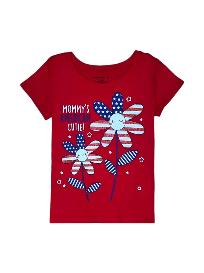 CAMISETA THE CHILDREN PLACE NIÑA CUELLO REDONDO