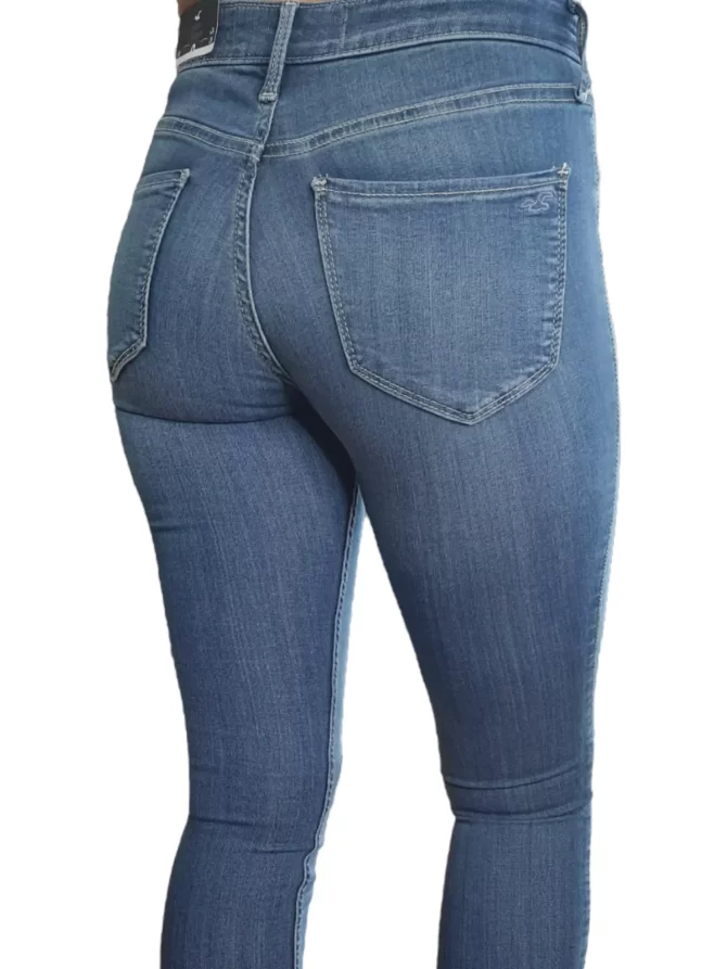 JEAN HOLLISTER MUJER - MID RISE - JEAN LEGGING