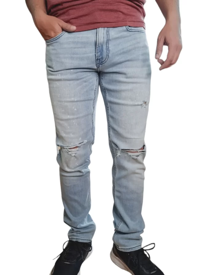JEAN HOLLISTER HOMBRE ADVANCED STRETCH SKINNY