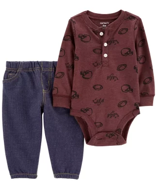 CONJUNTO CARTER'S BEBE NENE 2 PIEZAS
