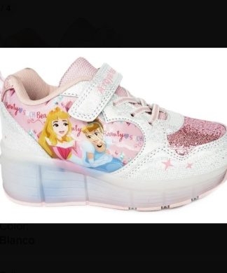 TENNIS BUBBLE GUMMERS HANNIA NIÑA DISNEY LUCES Y RUEDAS