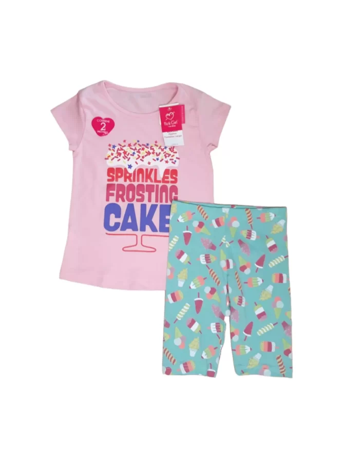 PIJAMA LILI PINK NIÑA - 2 PIEZAS