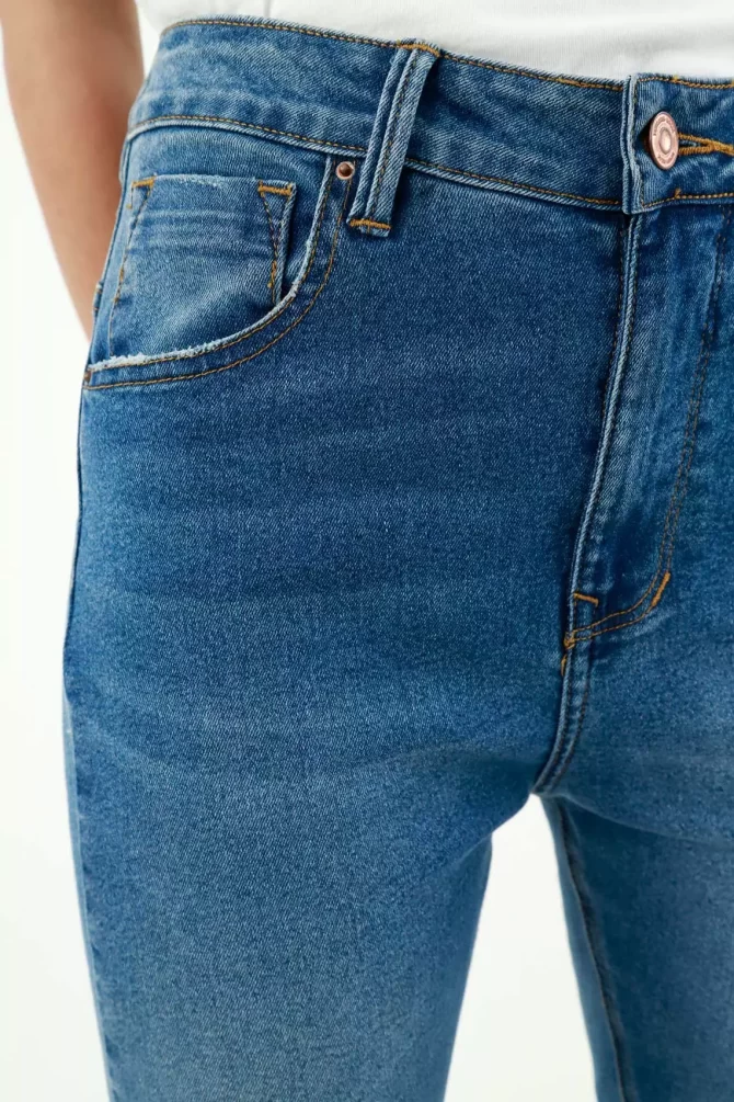 JEAN TENNIS MUJER - TIRO ALTO - BOTA TUBO