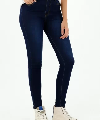 JEAN TENNIS MUJER - TIRO ALTO - SUPER STRETCH