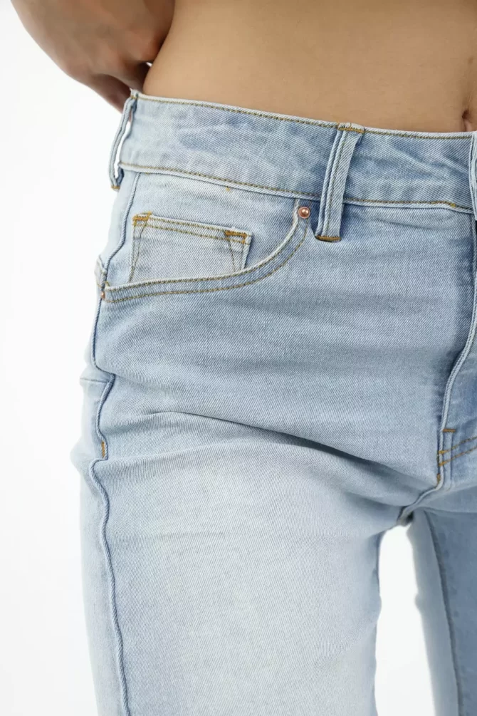 JEAN TENNIS MUJER - TIRO MEDIO - PUSH UP