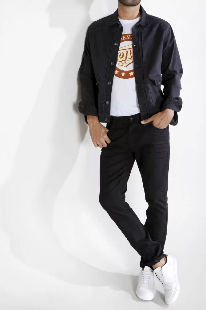 JEAN TENNIS HOMBRE - TIRO MEDIO - SKINNY - AJUSTADO