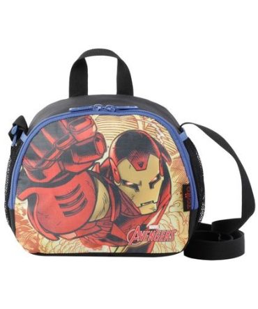 LONCHERA TOTTO AVENGERS - NEGRO AZUL