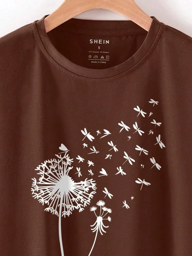 CAMISETA SHEIN MUJER