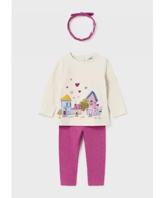 CONJUNTO MAYORAL BEBE NENA 3 PIEZAS
