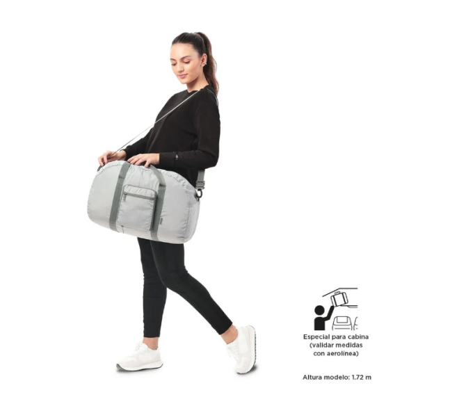 TULA PLEGABLE TOTTO BRANEL  - TALLA L - GRIS