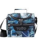 LONCHERA TOTTO PIZARRA - AZUL