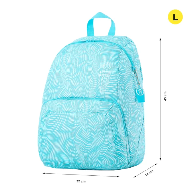MORRAL TOTTO OMETTO - TALLA L - AZUL