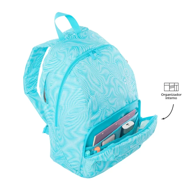 MORRAL TOTTO OMETTO - TALLA L - AZUL