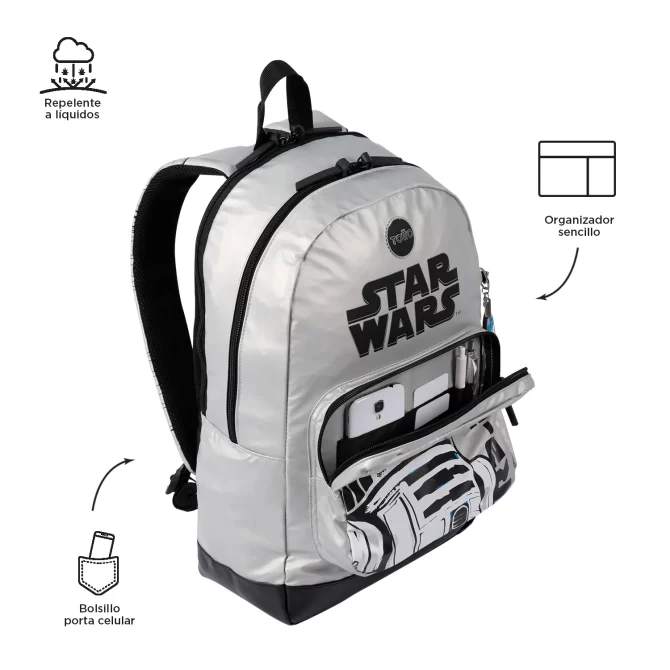 MORRAL TOTTO STAR WARS - TALLA M - GRIS