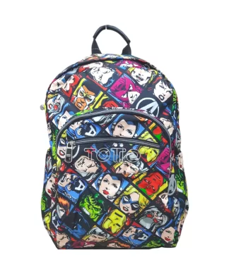 MORRAL TOTTO AVENGERS 60 AÑOS - TALLA M - NEGRO