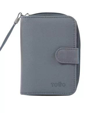 BILLETERA TOTTO TWILLY - GRIS