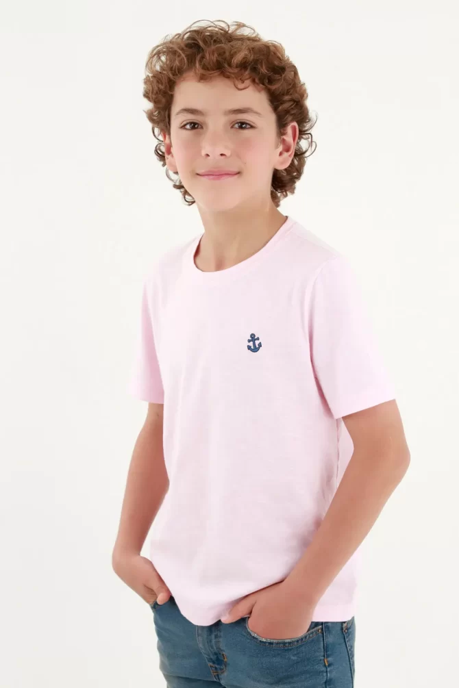 CAMISETA TENNIS NIÑO - CUELLO REDONDO