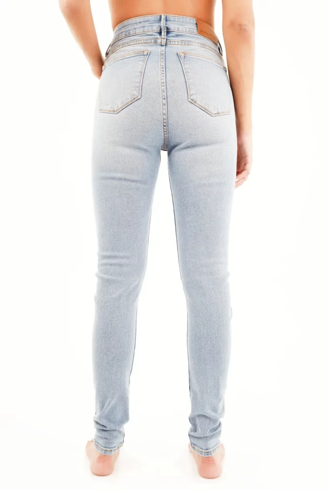 JEAN TENNIS MUJER - JEGGING - TIRO ALTO