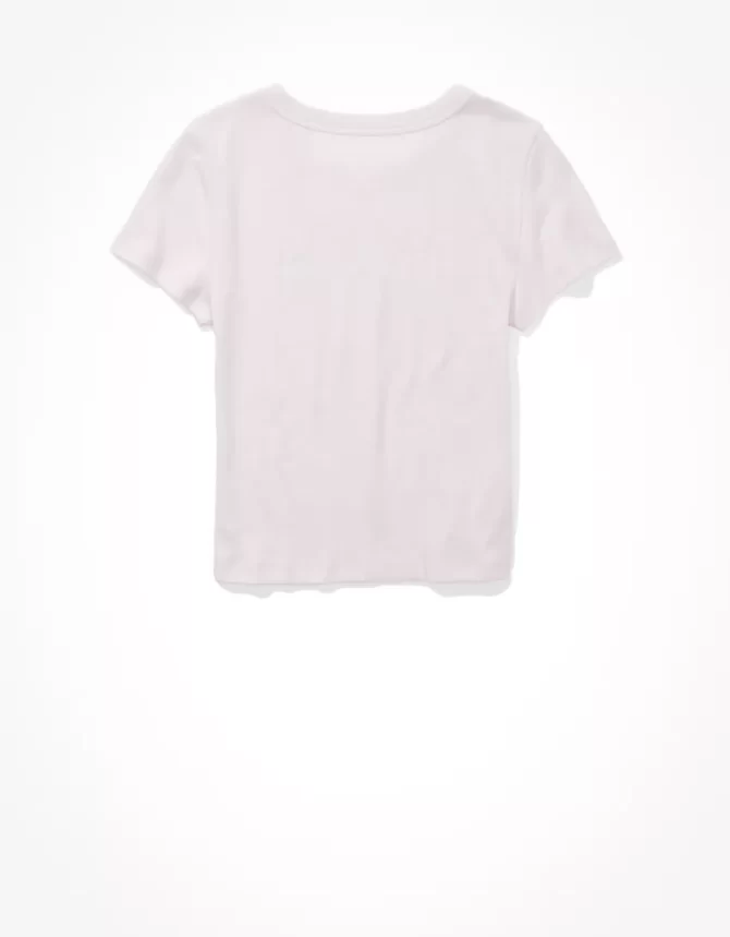 CAMISETA AMERICAN EAGLE MUJER - CROP TOP