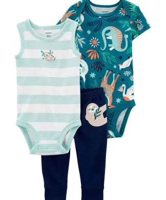 CONJUNTO CARTER'S BEBE NENE 3 PIEZAS