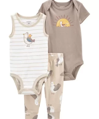 CONJUNTO CARTER'S BEBE NENE 3 PIEZAS
