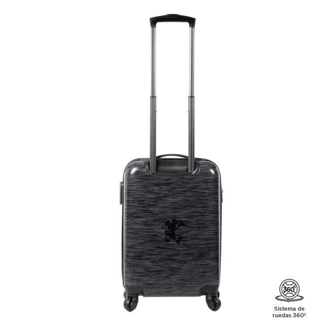 MALETA VIAJE TOTTO 360 DISNEY 100 MINNIE - TALLA S - NEGRO