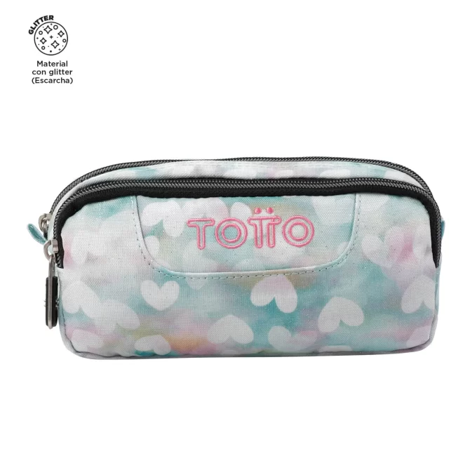 MULTIUSOS TOTTO SOBRE GLITTER - BLANCO
