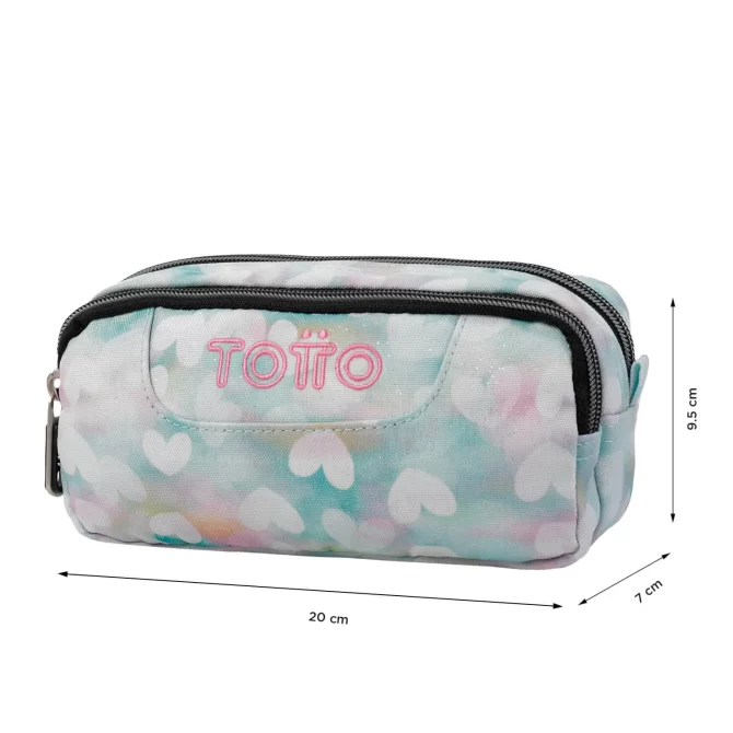 MULTIUSOS TOTTO SOBRE GLITTER - BLANCO