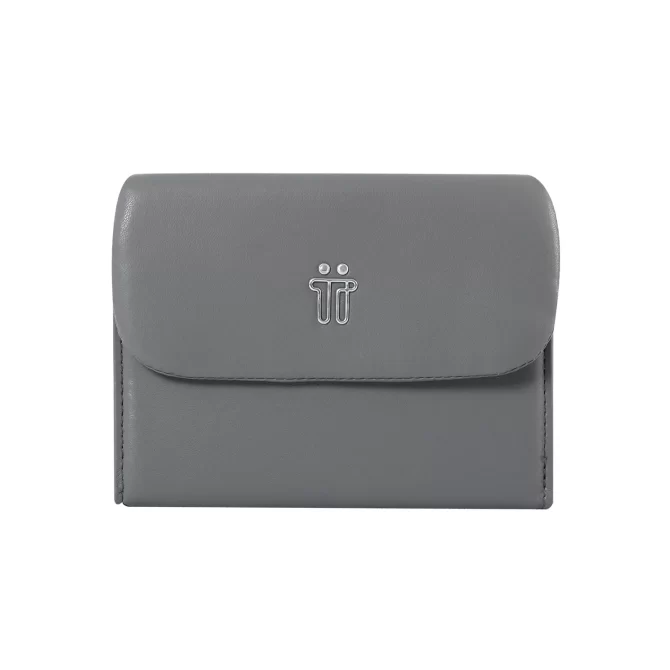 BILLETERA TOTTO EVA 2 - GRIS