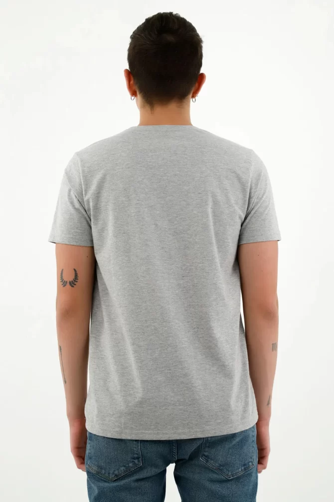 CAMISETA TENNIS HOMBRE - CUELLO REDONDO