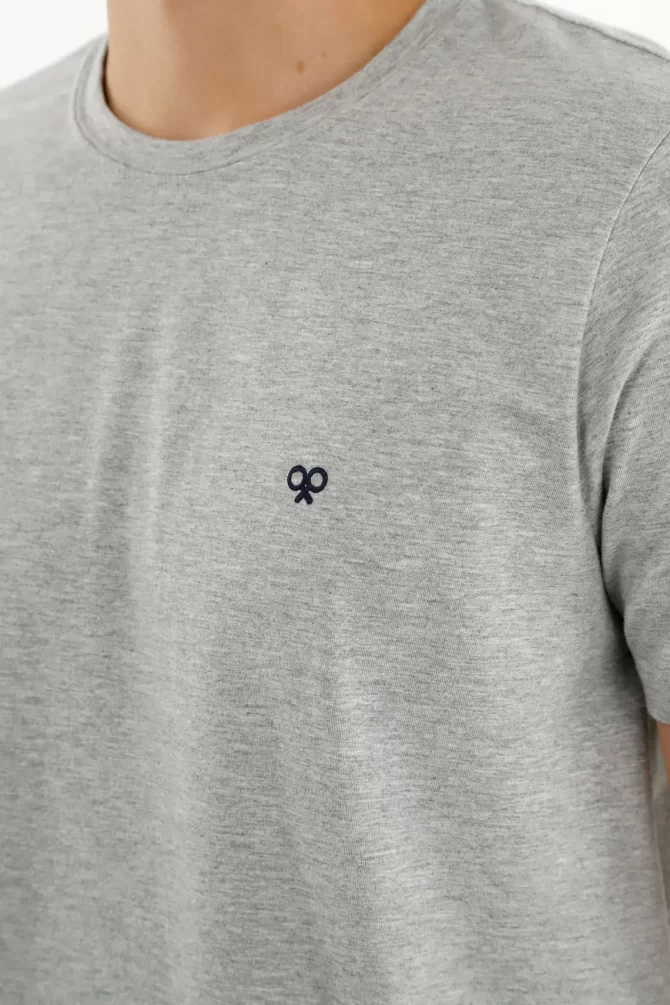 CAMISETA TENNIS HOMBRE - CUELLO REDONDO