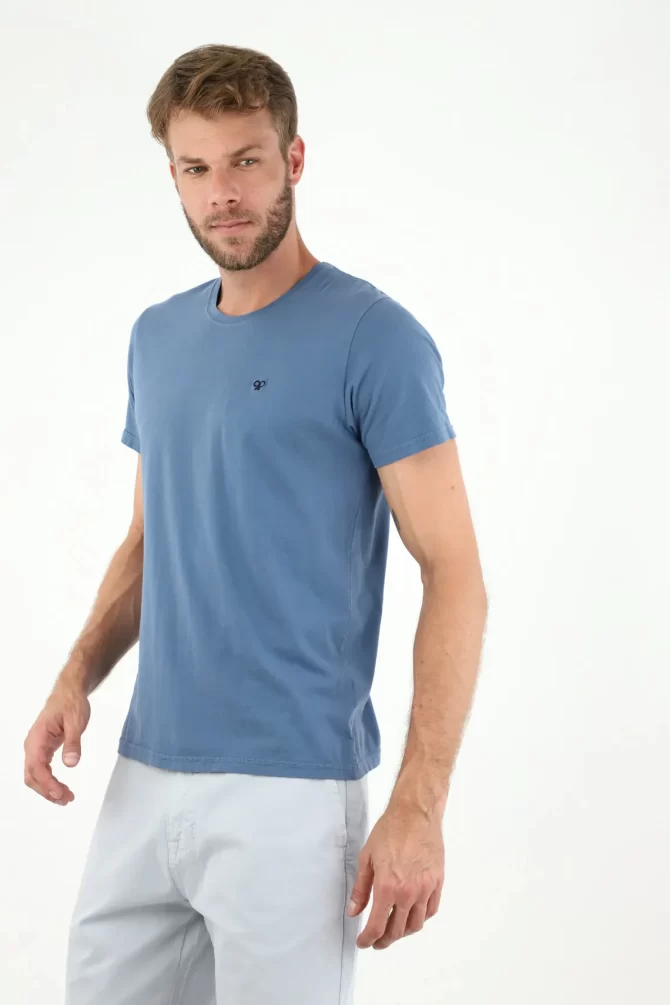 CAMISETA TENNIS HOMBRE - CUELLO REDONDO