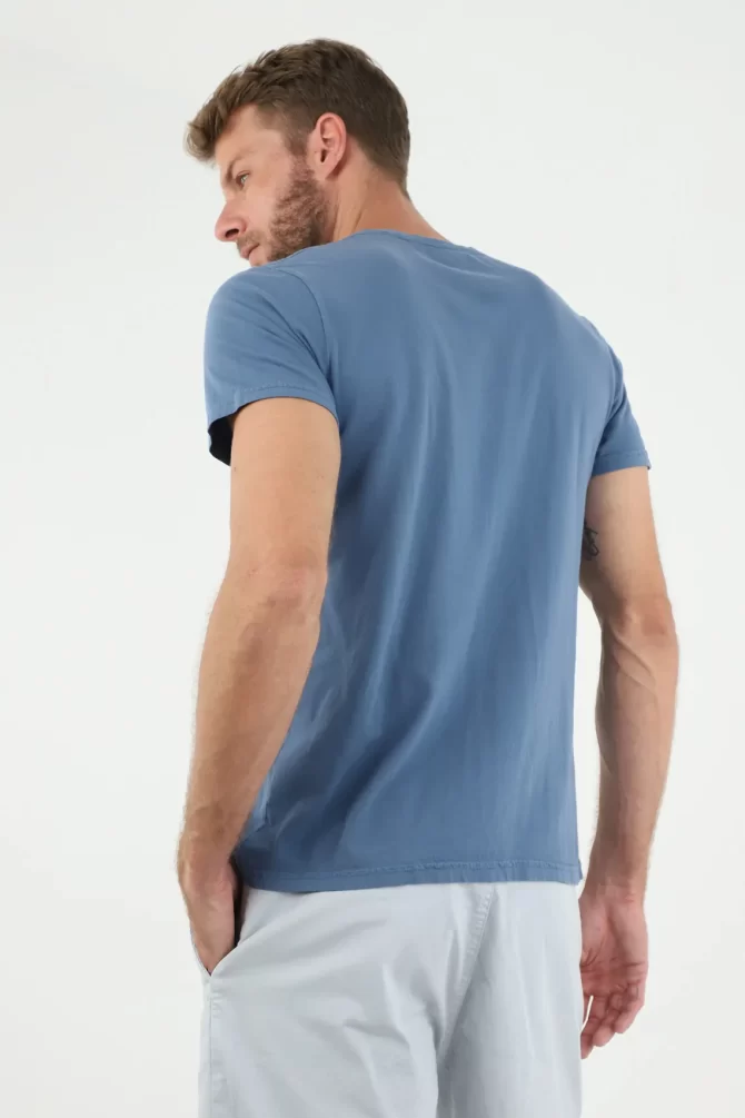 CAMISETA TENNIS HOMBRE - CUELLO REDONDO