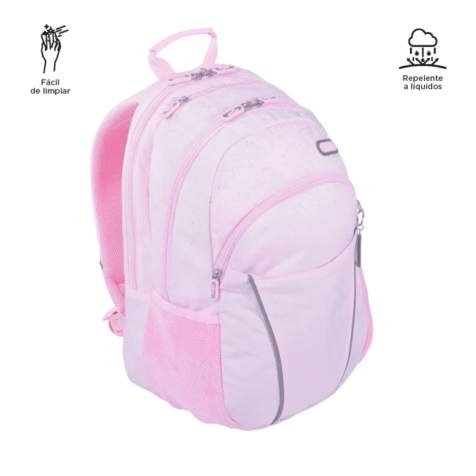 MORRAL TOTTO CAMBRI - TALLA L - ROSADO