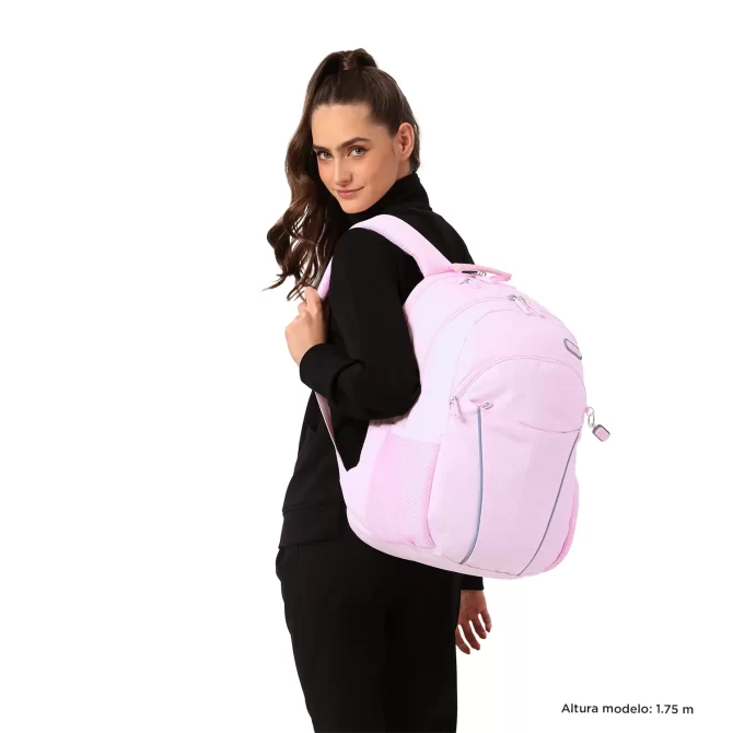 MORRAL TOTTO CAMBRI - TALLA L - ROSADO