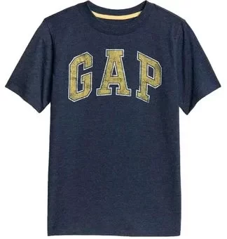 CAMISETA GAP NIÑO - CUELLO REDONDO