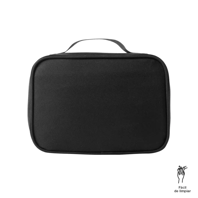 LONCHERA TOTTO HARDY CON RECIPIENTE PLASTICO - NEGRO