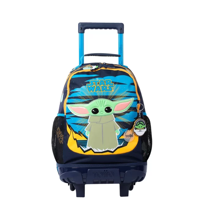 MORRAL TOTTO RUEDAS BOMPER GROGU - TALLA M - AZUL