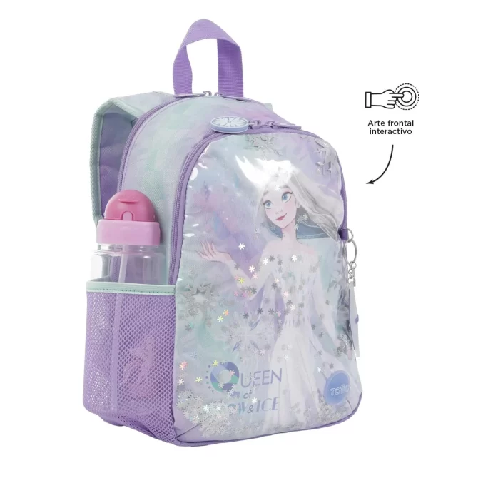 MORRAL TOTTO FROZEN SNOW QUEEN - TALLA S - LILA