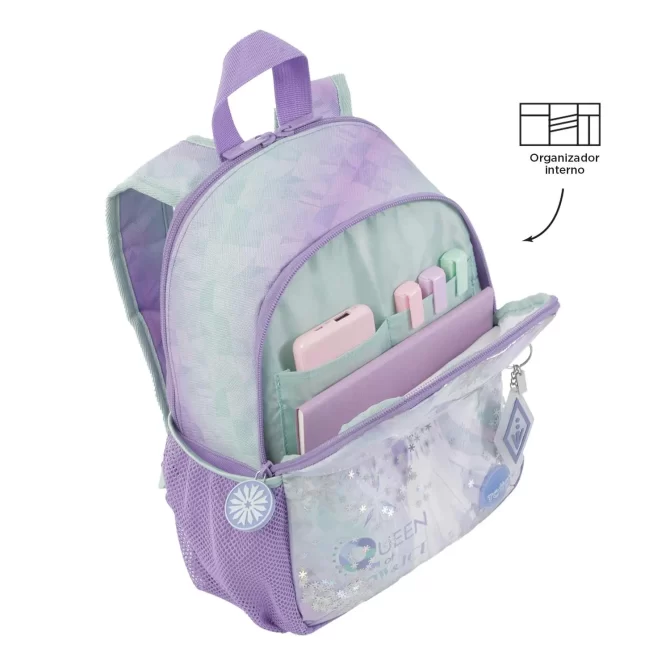 MORRAL TOTTO FROZEN SNOW QUEEN - TALLA S - LILA