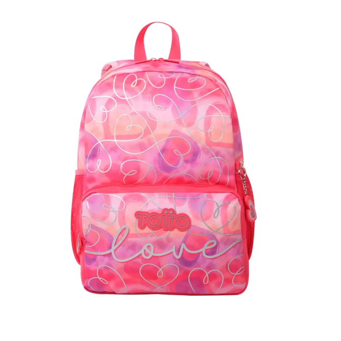 MORRAL TOTTO AMORELY - TALLA L - ROSADO