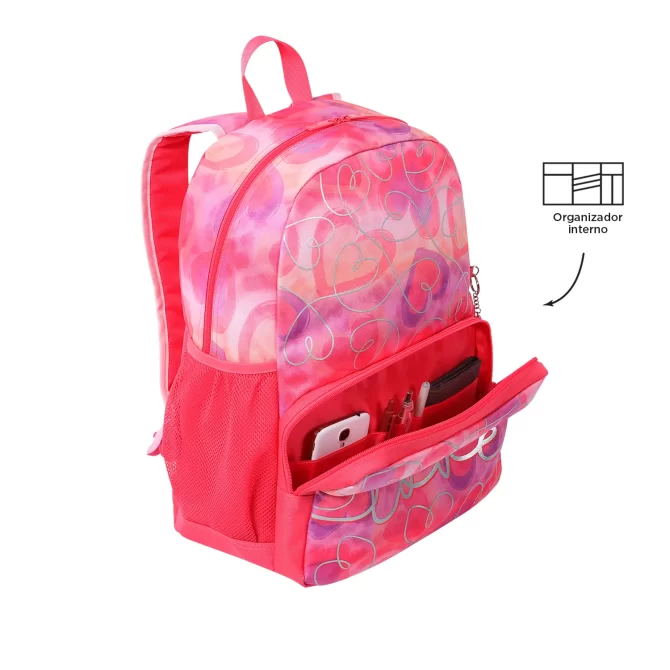 MORRAL TOTTO AMORELY - TALLA L - ROSADO